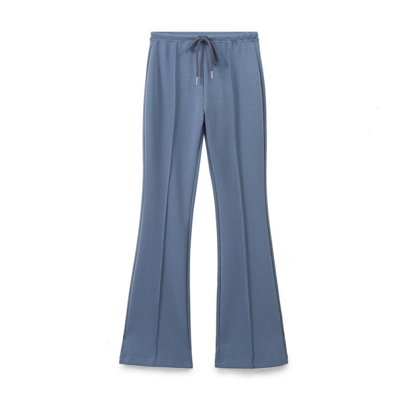 

Спортивный комплект брюк клеш с американской строчкой и худи на молнии с эластичной талией Small