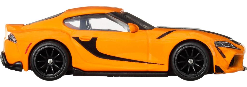Hot Wheels Fast Furious 2021 Toyota GR Supra Vehicle Ages 3 and Up & Toy, Orange, JBM00,