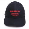 Burberry [Excellent Condition/Domestically Authorized] 8043040 Horseferry Motif Cap Hat XL blackUsed