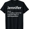 JENNIFER Definition Personalized Funny Birthday Gift Idea T-Shirt