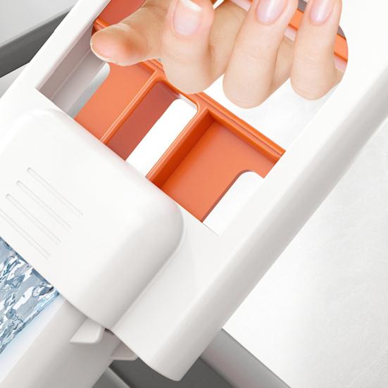 1/2/3 ks Mini mop s designem hlubokých drážek Mokrý/suchý houbový mop Jednoruční ždímací rukojeť Skládací stolní mop