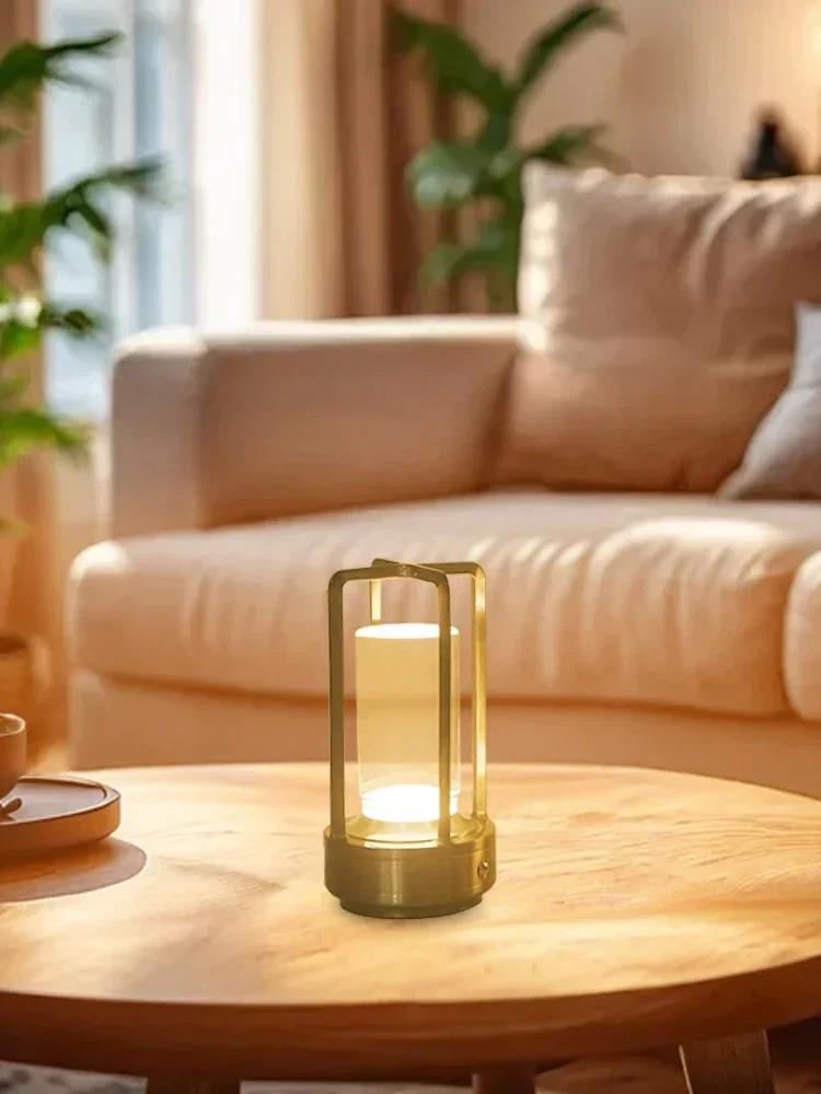 Nachtlicht Schwarz Gold Silber Tischlampe Touch USB-Laden Umgebungslicht Geeignet für Schlafzimmer Wohnzimmer