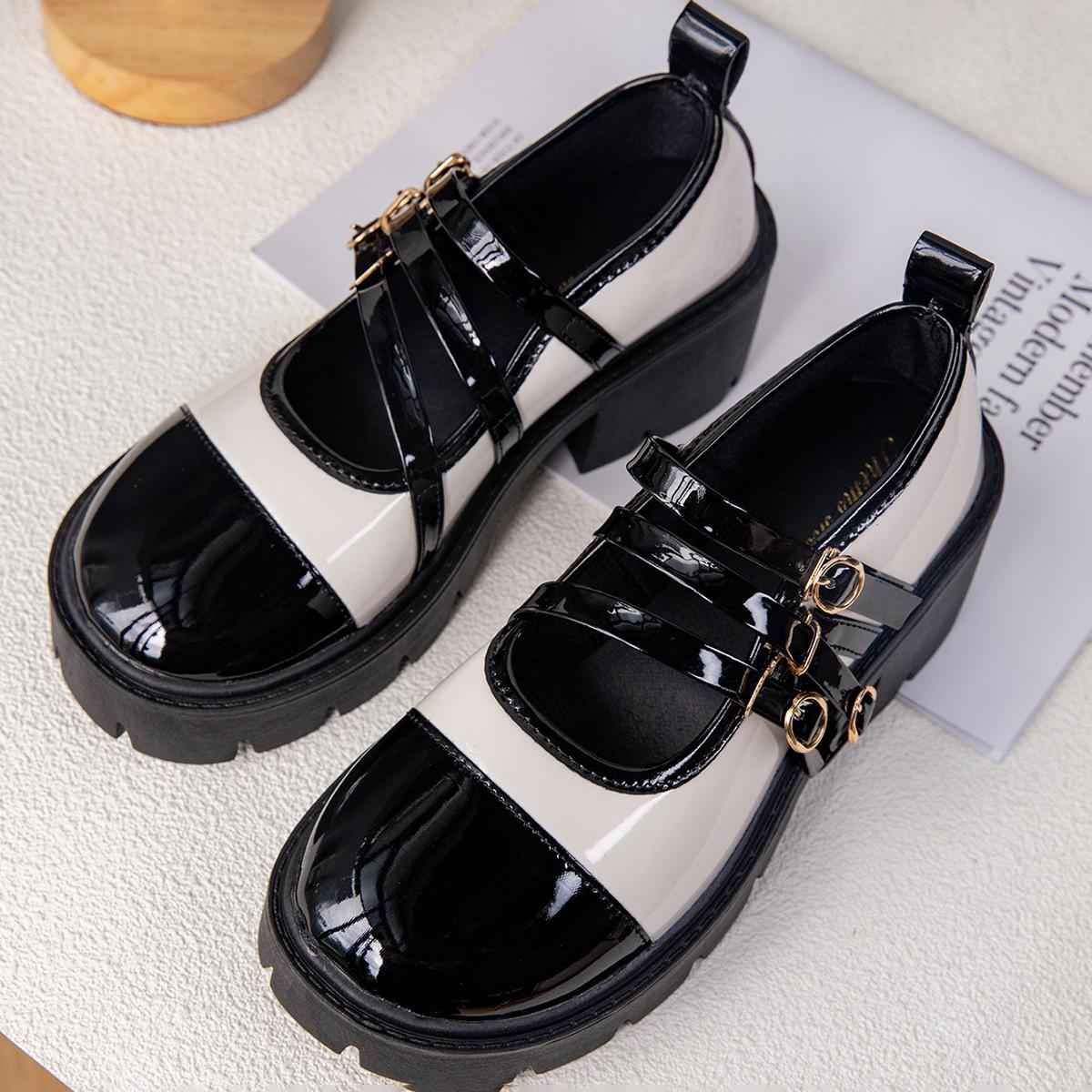 

Elegant Round Head Sexy Coarse Heel Casual Shoes Fashionable Best Selling New Comfortable Women s Shoes 2026 35 чёрный