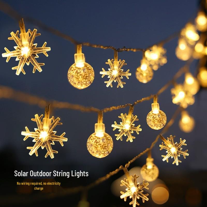 

Solar LED Star Fairy Lights for Outdoor Decor: Camping, Courtyard, Balcony, Garden, Landscape Others