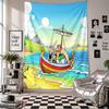 Wall TapestryAsterix & Obelix Art Hanging Cloth Decorative Background Cover for Room Decoration