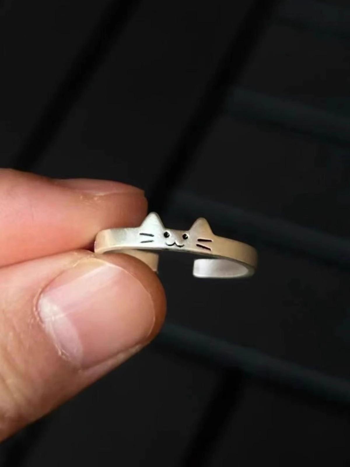 Be My Cat & Loyal Dog Matching Rings - Niche Design for Cats and Dogs