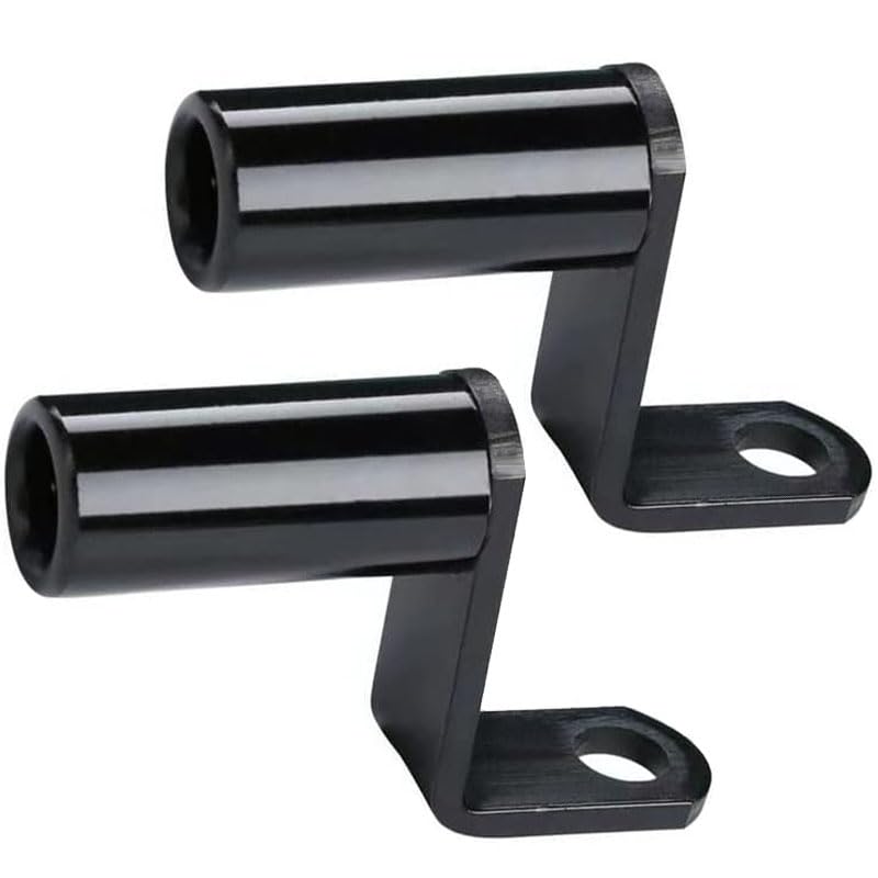 Clamp Bar Bike Handlebar Mount Stay for Bikes Set of чёрный