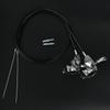 Throttle Cable Control Kit Manual Switch for GX160 GX200 Engines Heavy Duty Wire Assembly for Compactor Trowel System Maintenance