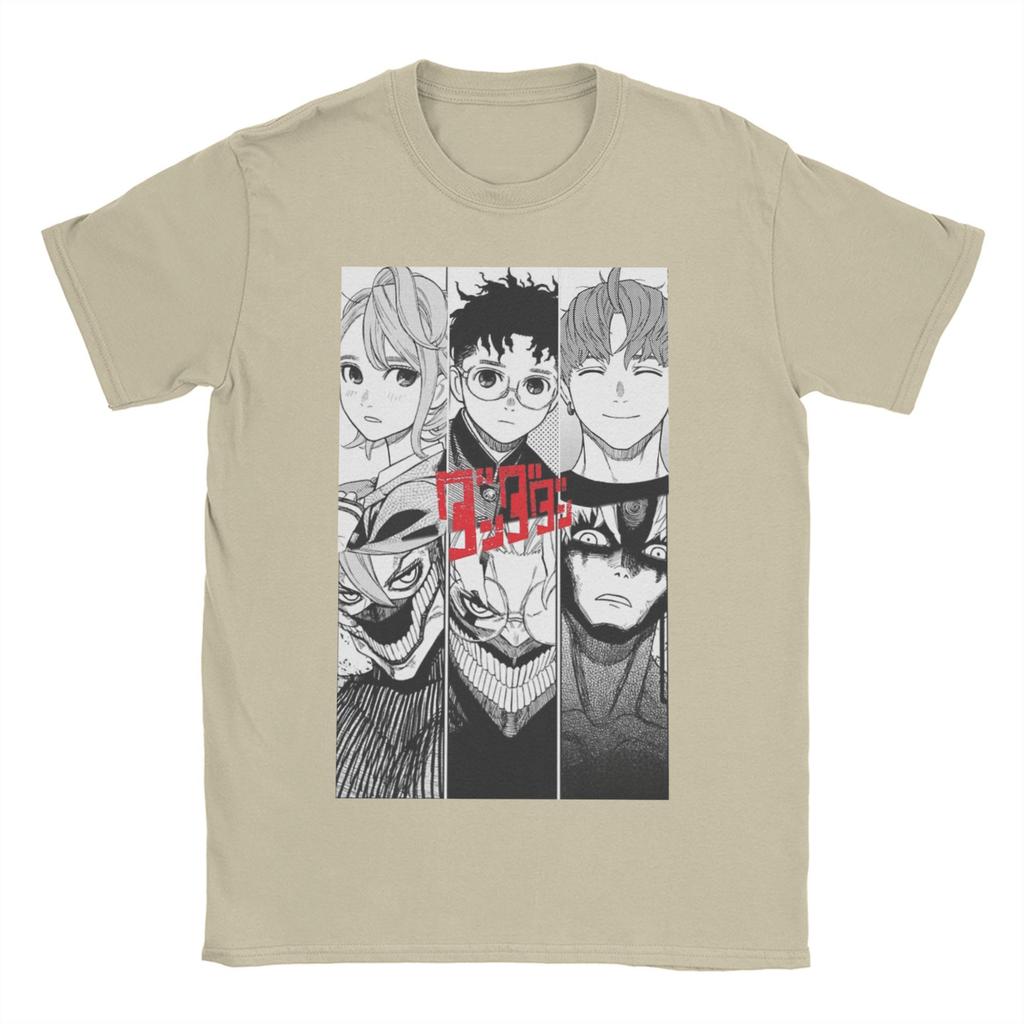 Humor Aira Okarun Jiji Dandadan Manga   TShirt Men Womens Round Neck 100 Cotton T Shirt  Short Sleeve Tees 4XL 5XL Clothes