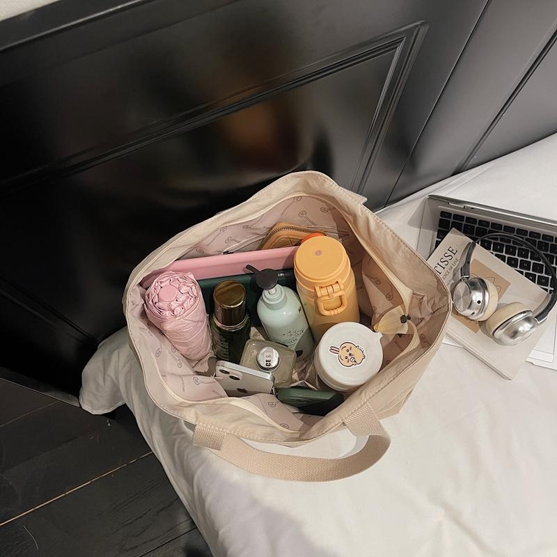 Commuter Shoulder Bag Handbag Women's Solid Color Tote Bag