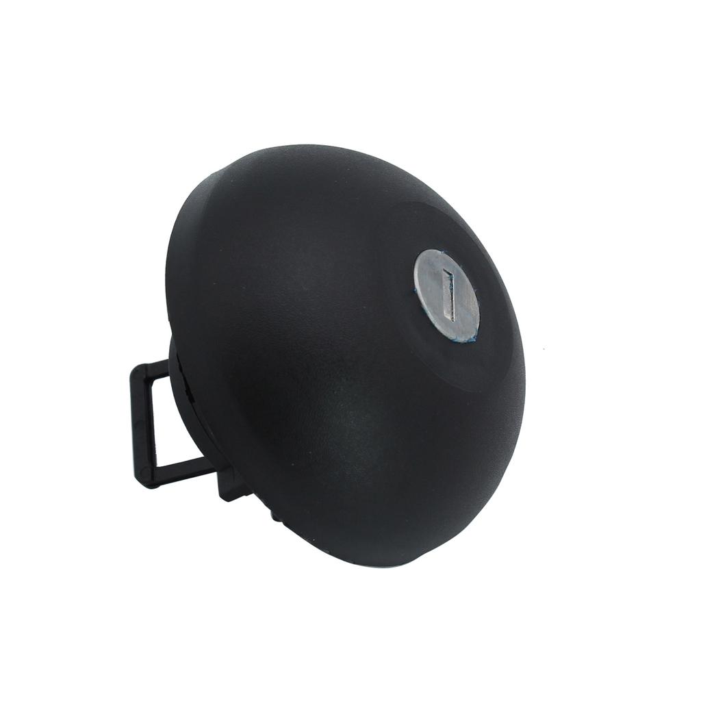 Mattschwarzer ABS-Tankdeckel, Tankdeckel mit 2 Schlüsseln, passend für Renault Master II 7701471585