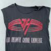 Vtg 1992 Van Halen CUTOFF T-Shirt CROP FIT XS For Unlawful Carnal Knowledge Tour
