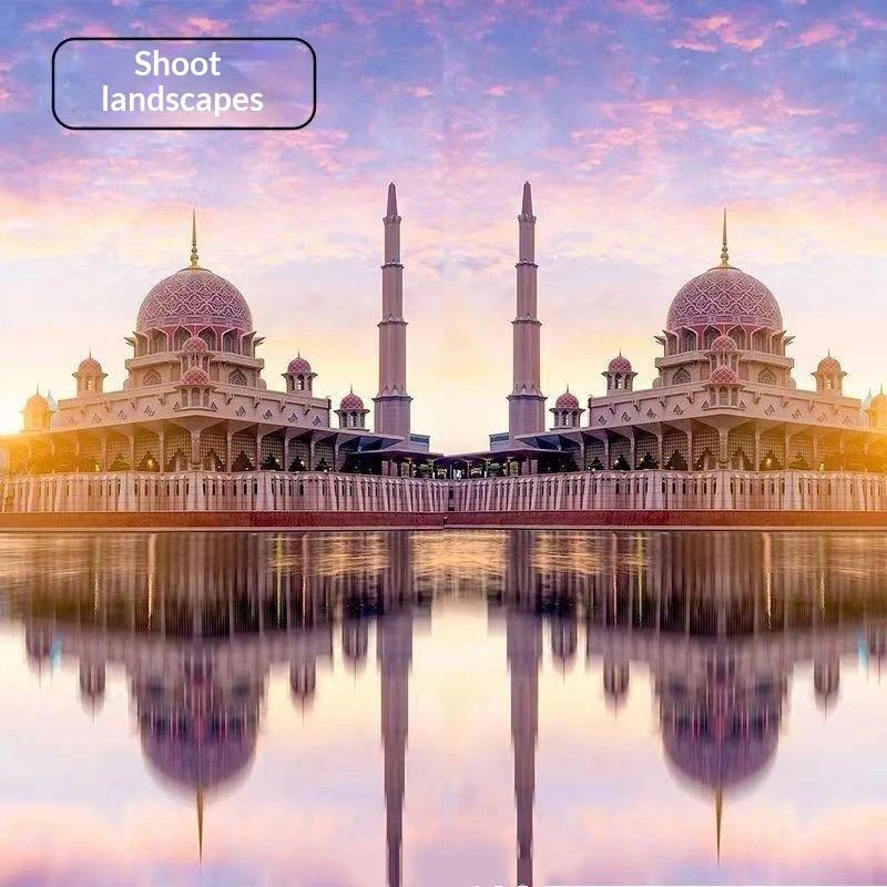Smartphone Camera Mirror Reflection Clip Kit Universal Fit All Phone Models Portable Tool for Creative Vlog & Travel Photography