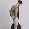 Men's Korean Style Lapel Jacket - Autumn/Winter Versatile Loose Coat
