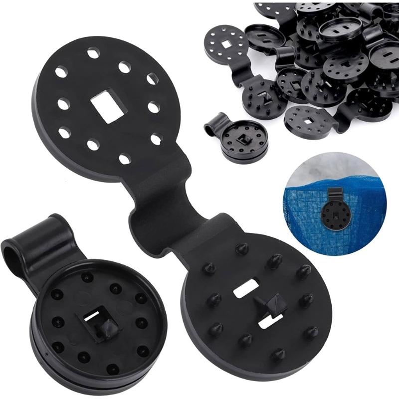 10/20/30Pcs Reusable Shade Cloth Clips Heavy Duty Lock Grip Strong Shade Cloth Fix Plastic Clips Shade Cloth Cable Clips