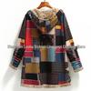 Winter 2023 Women's Cotton & Linen Printed Hooded Sweatshirts and Plush Jackets