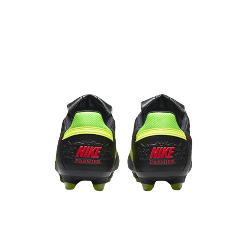 Nike Premier 3 Low FG Schwarz Grün Strike Unisex Sneaker Leuchtendes Karmesinrot Volt HM0265-008