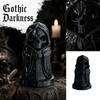 3D Printed Gothic Statue, Dark Decorative Figure for Halloween Home Decor