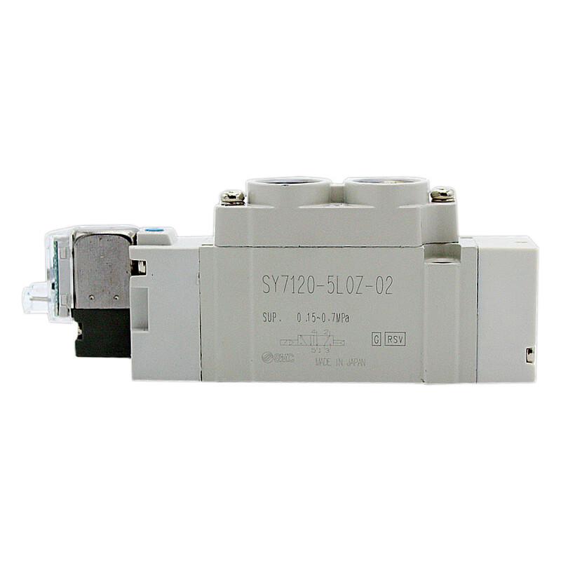 SMC 2-Position 5-Way Solenoid Valve