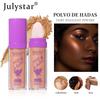 Make-up Fee Pat Puder Set Gesicht Dreidimensionales Contouring Glitzer Körperaufhellung Perlmuttfarbenes Highlight-Puder Set