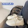 New simple style thick-soled big-headed canvas shoes, student versatile little white shoes, women's 533