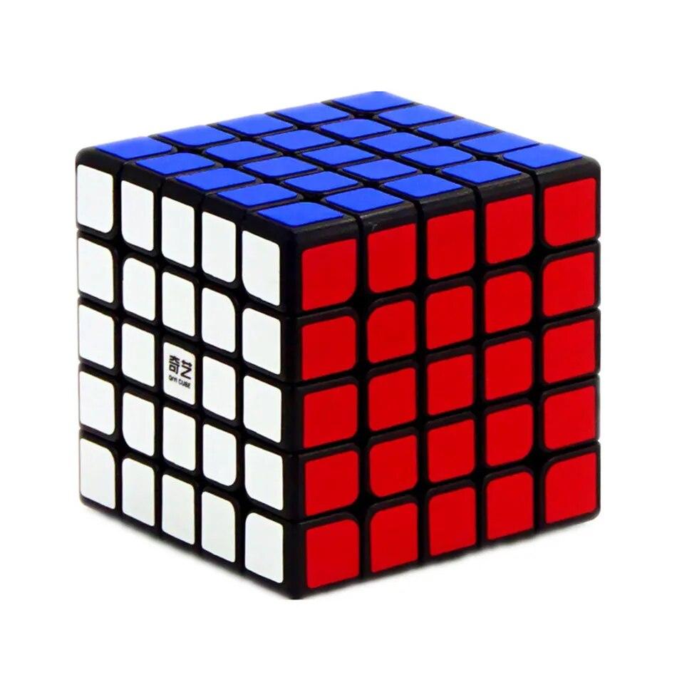 Qiyi 5x5 kostka Qizheng S 5x5x5 magická kostka 5x5 bez samolepek Qizheng antistresové hračky pro děti 5x5