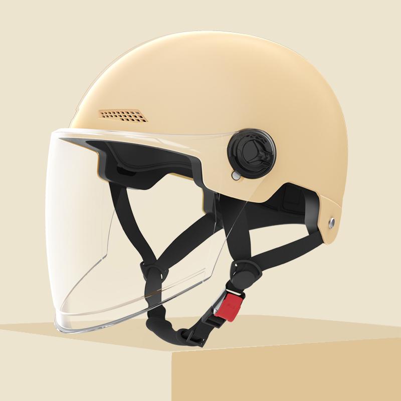 

2025 Шлем для электровелосипеда Мотоциклетный шлем Мужской Женский Полушлем летом хаки