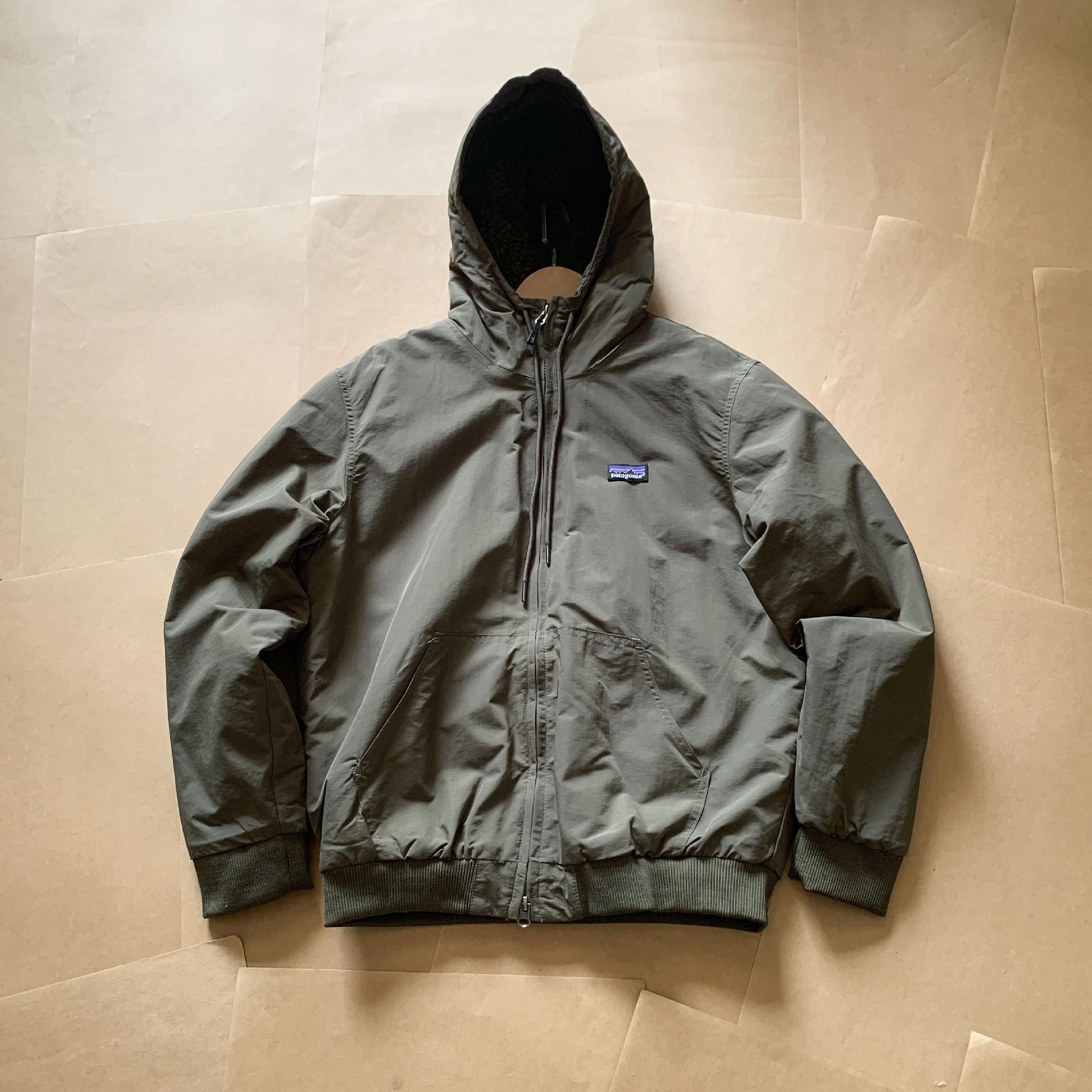 

Autumn/Winter Velvet Thickened Hooded Pilot Jacket XL армія зелений колір