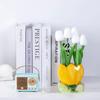 Creative Tulip Flower Ceramic Vase, Modern Minimalist Flower Arrangement Pot for Home Living Room Office Decor, Birthday Gift