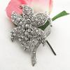 Rhinestone Brooch and Scarf Buckle: Elegant European-American Bridal Accessory and Creative Gift