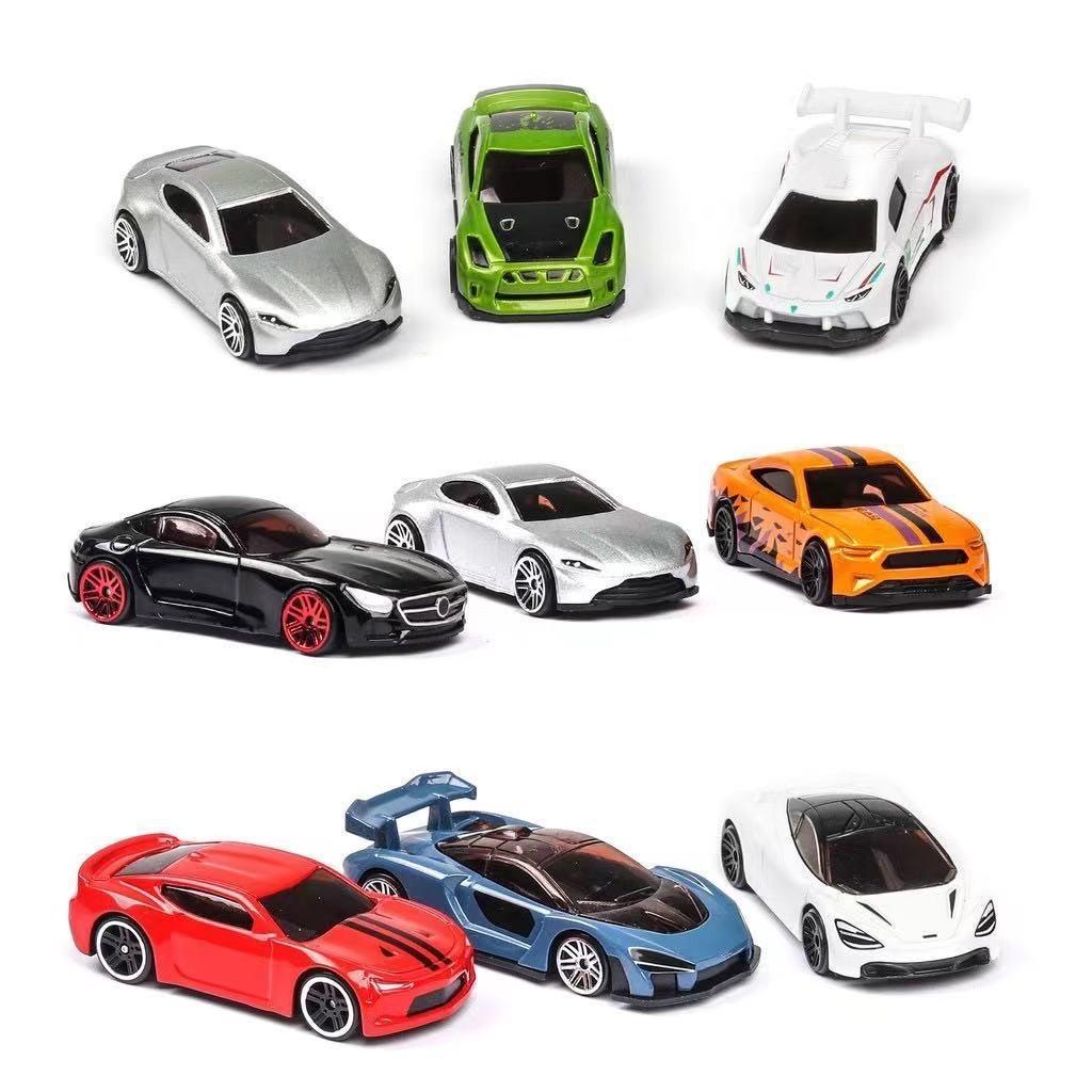 Baleno po 5 ks 1/64 Simulační slitina Retro sada sportovních modelů aut, Dětské autíčko s posuvným modelem auta, Dárek k narozeninám pro děti
