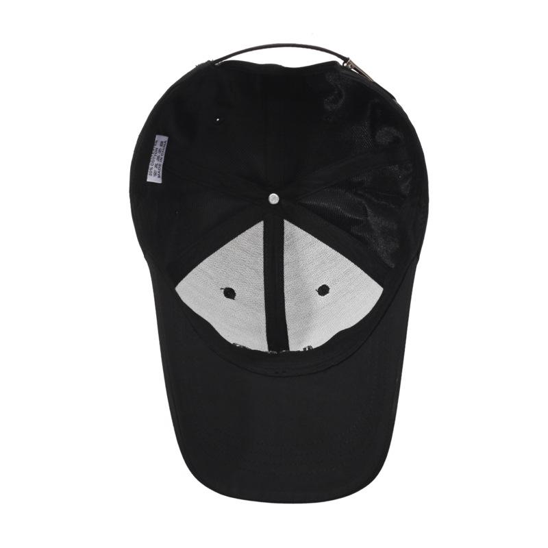 New Korean-style fashionable embroidered baseball cap – unisex design, perfect for shopping and outings, with a brim that flatters the face
