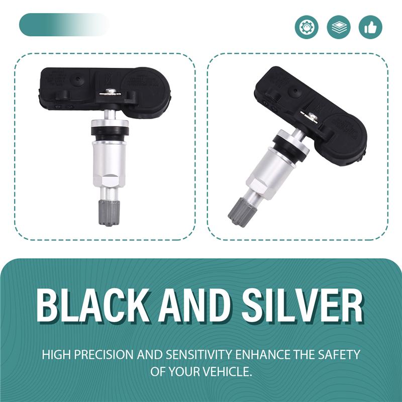 NEW-Tire Pressure Sensor Tire Pressure Monitor Sensor DE8T-1A180-AA TPMS Sensor For Ford Car TPMS Sensor 4PCS