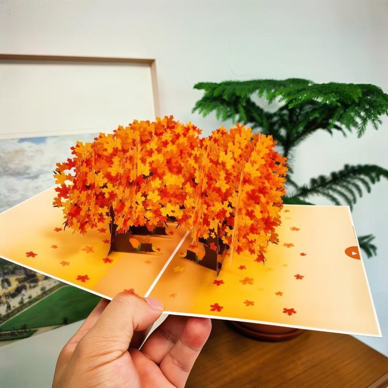 3D Fold Out Butterfly Flower Greeting Card Handmade High Quality Paper Up Card for Graduation Business Holiday Gifts