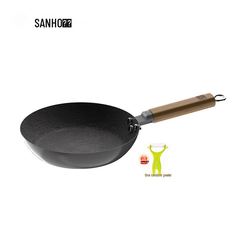 SANHO Nitrided Iron Non-Stick Frying Pan