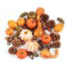 50pcs Artificial Material Halloween Decor Props Mini Size Maple Leaf Berries  Event Decor