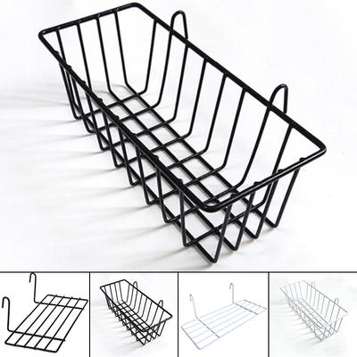 Home Wall Storage Rack with Hanging Basket for Small Items Storage