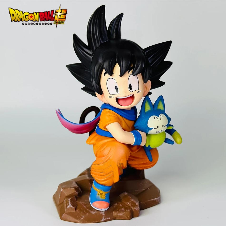 Dragon Ball Z Figura de Acción de Son Goku Juguete Anime Kakarotto Rey Mono Figurilla de Dibujos Animados Modelo Adornos Colección Muñeca Regalo