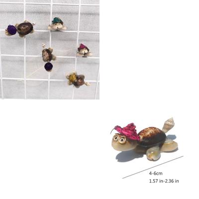  10Pcs Funny Animal Figure Toy Conch Turtles Miniature Kids Education Toy Statue