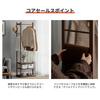 NAYIV Wooden Clothes Entryway Coat 57cm Ideal for Jacket Storage In Living and Balconies Rack, Rack, Wide, Rooms, Bedrooms,