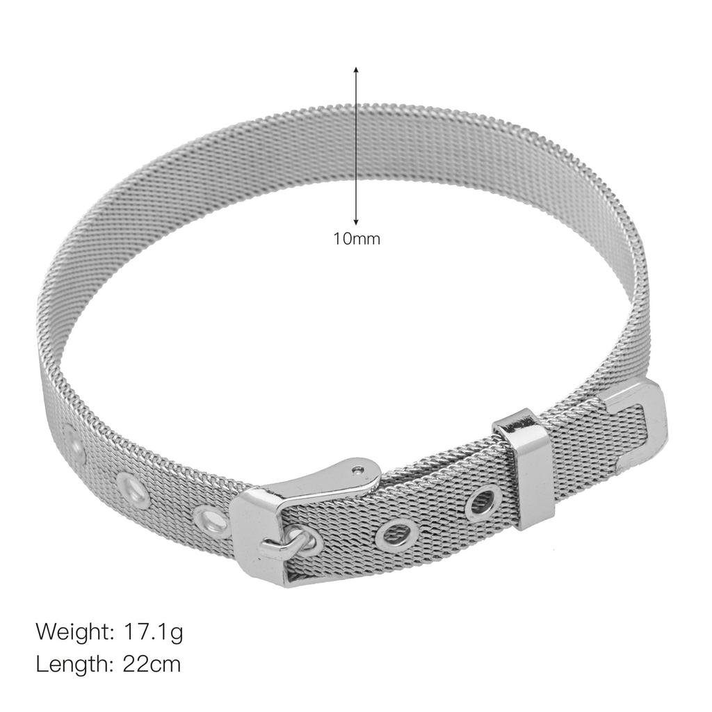 White Gold Strap, Belt, Bubble Balloon 26 English Letters Diy Name Bracelet