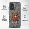 Cartoon Bear Rabbit Case for Samsung Galaxy A35 A54 A56 A55 A73 A33 A14 A23 A16 A15 A34 A36 A52S A72 A17 A52 A53 Phone Cover