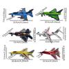 6Pcs Alloy Metal Aircraft Models Models Airplane for Collections Kids Adults