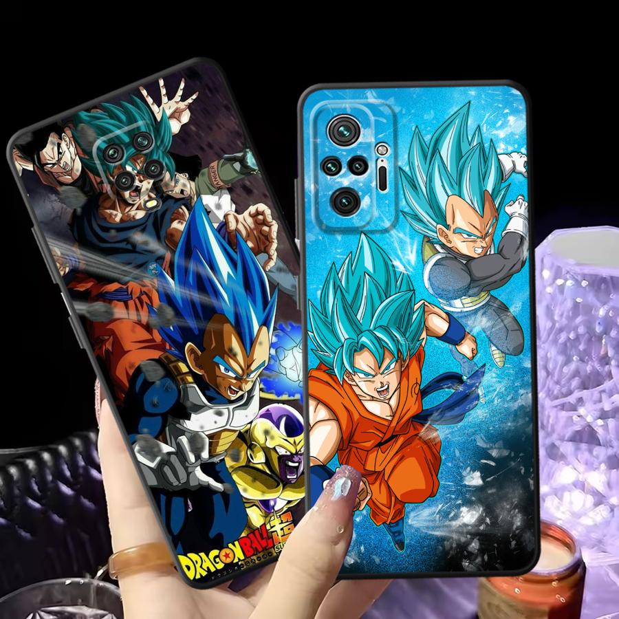 Dragon Ball Anime Case for Xiaomi Redmi Note 9 10S 9S 11 10 7 8 11s 12s 14 13 Pro Plus 12 Pro Funda Phone Cover