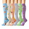 Cross-border Over-the-Knee Compression Yoga & Sport Socks Set