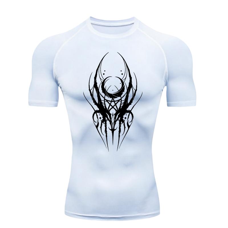 Men's Sports T-shirt Training Fitness Compression Workout T-Shirt Rashguard Tops Quick Dry Short Sleeve Athletic Tees