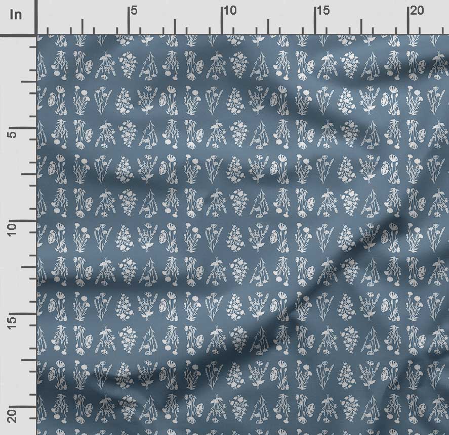 Soimoi Floral Print,  Cotton Cambric, Quilting Fabric Sold by The Yard 42 Inch Wide, Medium Weight Cotton Fabric, Sewing  Supplies,