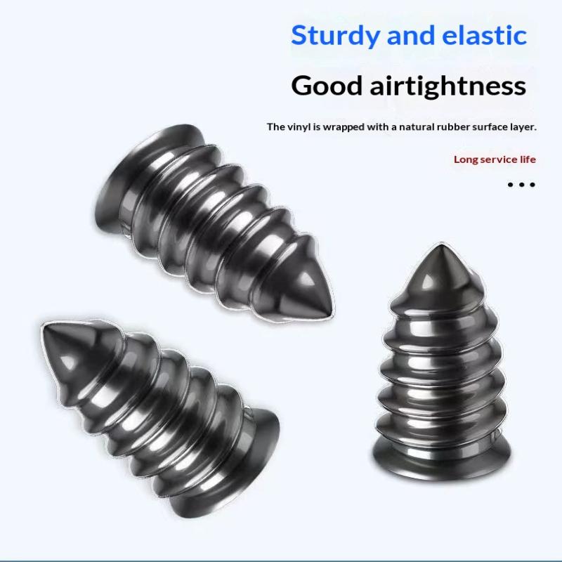 Universal Vacuum Tyre Repair Nail Kit Anti-Corrosion Rubber Nails Puncture Fix Set for Motorcycle Car Farm Vehicle Use