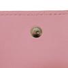 Used Lady Dior Card Holder 10656 S0011PANB 7946 with logo charm, pink two-tone, excellent condition, Cannage Black from