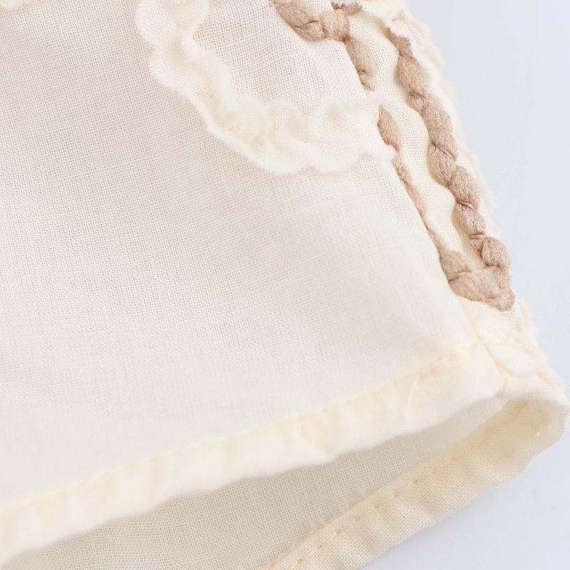 Kaslead New Women Clothes Western Style Flower Embroidery Shirts Dress 8741038 8741037